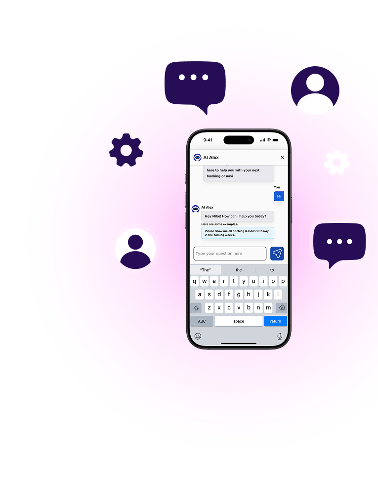 Agentic AI Mobile Graphic